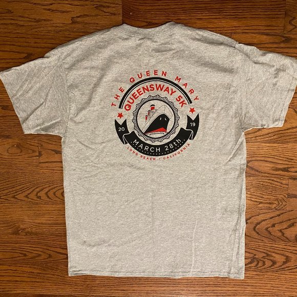 Gildan Shirts The Queen Mary Queensway 5k Long Beach California 29